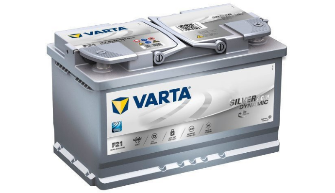 80 Amper AGM Varta Akü F21